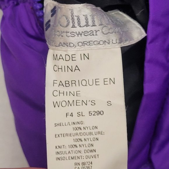 Vtg Columbia 4-in-1 Down Ski Coat - Picture 12 of 13